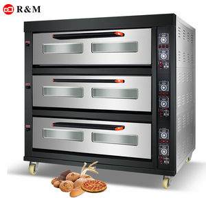 Dmwd — four de cuisson professionnel à 4 plateaux, pour pain, farine, four industriel pour la cuisson du pain, gâteaux, prix de cuisson - Product Image 5