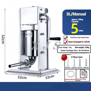 Machine à saucisses verticale en acier inoxydable, petite machine à saucisses, <span class=keywords><strong>poussoir</strong></span> à saucisses - Product Image 4