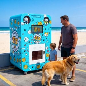 Machine de lavage pour animaux de compagnie 24HR Pet Spa <span class=keywords><strong>en</strong></span> acier inoxydable avec écran tactile et nettoyage automatique - Product Image 1