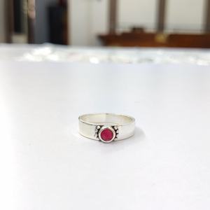 Anillo de Ágata Rubí, Anillo de Plata de Ley 925 con Piedra Preciosa, Anillo de Ágata Rubí Hecho a Mano, Colección de Anillos Finos, Joyería de Plata, Precio al por Mayor - Product Image 6