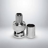 Connecteur mâle BNC Q9, adaptateur de câble coaxial RF pour caméra CCTV, système de transmission vidéo et audio HD-SDI