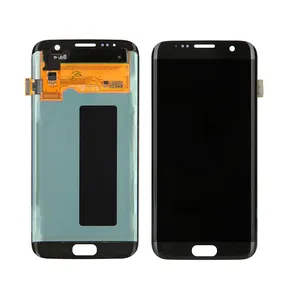 Tela lcd reformada chinesa para samsung galaxy s7 edge, g9350, g9350f, com o melhor preço