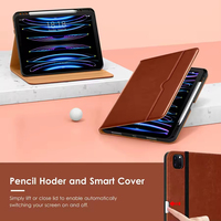 Funda de Cuero Personalizable para Tablet iPad Mini 6/Air 5/6/7/8/9/Pro11/Air4/Air5 10.2in - Certificada