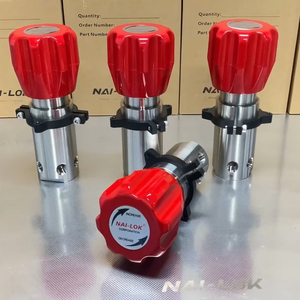 Regulador de Cilindro de Alta Pureza LOK para Gas Argón y Acetileno, Entrada de 3500 psi, Simple - Product Image 5