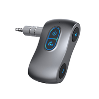 Fabrika Fiyatı J38 Bluetooth Alıcısı, 3.5mm AUX Bluetooth Araç Adaptörü, Ev Stereo/Kablolu Kulaklıklar için Kablosuz Ses Alıcısı