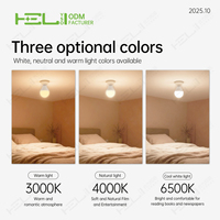 Luces LED tipo vela Heli, forma de G, 5W, E14, SMD, fuente de alimentación CA/CC, instalación residencial con tornillo
