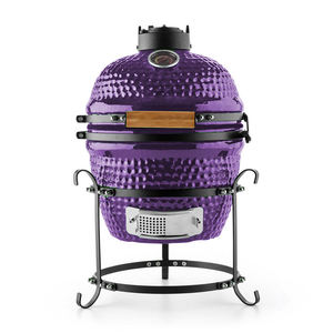 <span class=keywords><strong>Grill</strong></span> Kamado de table de petite taille de la marque Kimstone, four en céramique de 13 pouces, barbecue au charbon de bois - Product Image 1