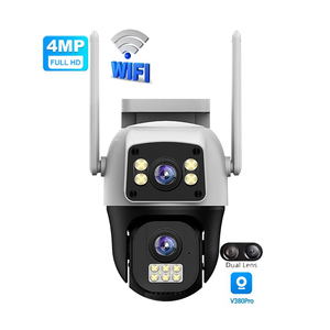 Regis V380 Pro 2K Wifi 4G máy ảnh 4MP <span class=keywords><strong>IP</strong></span> kép ống kính kép an ninh màn hình tự động theo dõi PTZ CCTV giám sát ngoài trời máy ảnh - Product Image 1