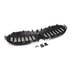 Rejilla Delantera para BMW Serie 3 G20, Una Sola Línea, Semi-Electrochapada, Plástico ABS con Clips - Product Image 2