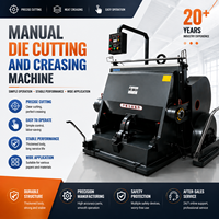 Machine de découpe et de rainurage manuelle à barre de sécurité ML 160 pour cartons rigides à angle ouvert, machine pour boîtes cosmétiques, découpeuse de sécurité