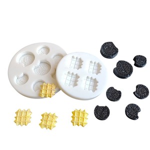 Molde de galletas de caramelo de Chocolate de simulación HY para moldes de decoración de pasteles de silicona de resina de arcilla - Product Image 2