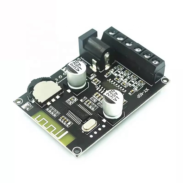 30W 40W Stereo 5.0 Power Amplifier Board 12V 24V High Power Digital Amplifier Module XY-P40W