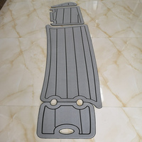 Plateforme de bain intégrée pour bateau Crownline 225 260EX 220EX 240LS 2005, revêtement de pont en mousse EVA imitation teck, style SeaDek MarineMat, auto-adhésif