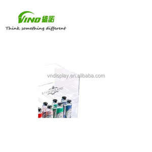 Clear <b>Acrylic</b> Multi-Tier Desktop <b>Display</b> <b>Stand</b> for Skincare Products - Hand Cream - Product Image 3