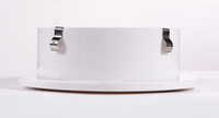 Diffuseur de plafond en plastique réglable de conception moderne de haute qualité, adapté au type rond de climatisation