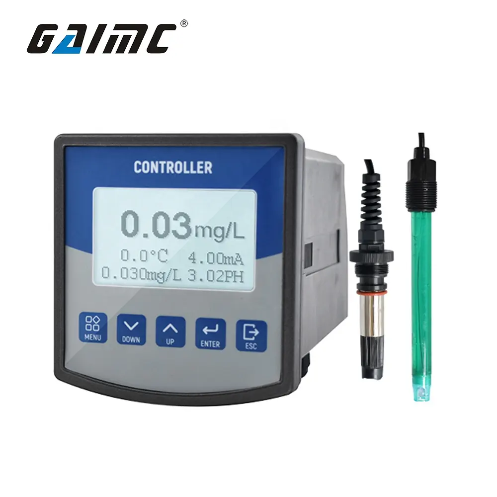 Medidor de cloro residual en línea para pruebas de calidad del agua industrial GAIMC
