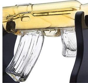 Decantador de whisky de pistola de 750ml y botella de vasos de whisky para licor Bourbon <span class=keywords><strong>Vodka</strong></span> whisky Cordero y Tequila - Product Image 6