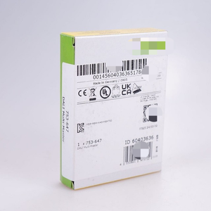 ใหม่และของแท้ 753-647 <span class=keywords><strong>Dali</strong></span>-<span class=keywords><strong>Multi</strong></span>-<span class=keywords><strong>Master</strong></span> Clamp, มีสินค้าในคลัง ตัวควบคุมการเขียนโปรแกรม PLC - Product Image 1