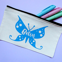 Pochette transparente pour crayons, trousse à stylos visible, conteneur de papeterie portable pour examens, cours, voyages d'affaires, rangement