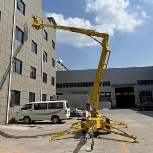 10m-20m 2023 bán chạy nhất kéo manlift cho cây làm việc người đàn ông nâng telescoping Crank ARM Lift Boom Lift để bán - Product Image 5