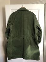Herren Vintage Tactical Warm Coat Vintage 60er Jahre schwedische C48 Olivgrün Field Coat Tactical Parka