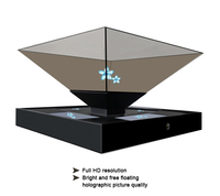 Mini ventilateur holographique Led 3d, Machine d'affichage publicitaire holographique, hologramme OEM