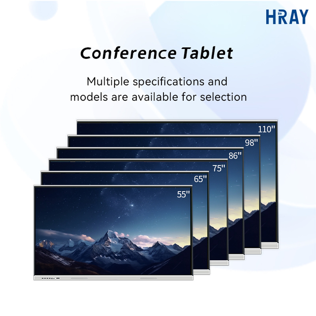 HRAY Commercial 55 inch Touchable Screen Interactive Smart Board for Education Classroom or Business Meeting ODM/OEM Factory
