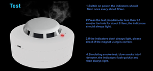 Pdlux PD-SO928HT Factory Price Wired Heat Photoelectric <strong>Smoke</strong> Detector Plastic <strong>Cover</strong> Fire <strong>Alarm</strong> with 4 Wire <strong>Smoke</strong> Detector - Product Image 5