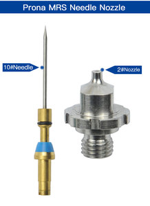 PRONA súng phun Phụ kiện vòi phun + kim + atomization cap Set MRS-F/r khuôn phát hành đại lý phun súng Kit phun các bộ phận không khí cap - Product Image 5