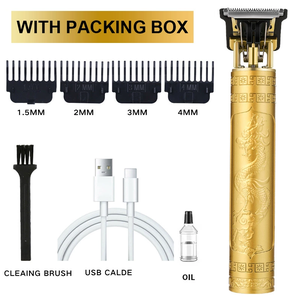 Cortadora de Pelo Profesional Digital Recargable por USB para Hombres, Máquina de Corte de Pelo, Afeitadora de <span class=keywords><strong>Barba</strong></span> para Barbería - Product Image 2