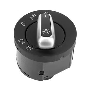 สวิตช์ควบคุมไฟหน้าสำหรับ VW <span class=keywords><strong>Caddy</strong></span> Touran MK5กอล์ฟ Jetta <span class=keywords><strong>MK6</strong></span> Jetta Passat B6 CC POLO MK V 5ND941431A 3C8941431C - Product Image 3