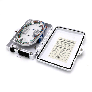 Box di Distribuzione Fibra Ottica a 6 Porte SC LC APC UPC per Interni ed Esterni NAP <span class=keywords><strong>con</strong></span> Splitter PLC per Rete FTTH - Product Image 3