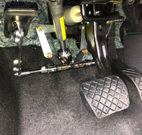 Pédale de changement de vitesse pour voiture, utilisable en voiture, avec levier, à rabat, pour gaucher, Portable
