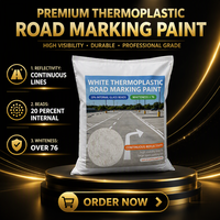 Peinture acrylique à séchage rapide pour routes, application à froid, normes AASHTO M249 et BS3262, revêtement durable pour marquage routier rapide
