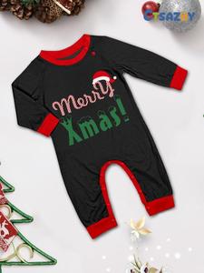Maßgeschneiderte Weihnachts-Familien-Pyjama-<span class=keywords><strong>Sets</strong></span> in Übergrößen mit Aufdruck für Papa, Mama und mich, passende Loungewear-Pyjamas - Product Image 5