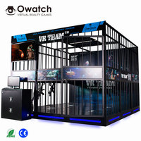 Machine de Jeu d'Arcade VR Multijoueur, Station de Jeu de Réalité Virtuelle, Simulateur 9DVR pour Jeu de Tir Zombie