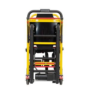 Kursi roda elektrik bermotor ringan, untuk evakuasi & memanjat tangga kursi lipat untuk terapi rehabilitasi - Product Image 4