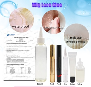 100ml 120ml 150ml Salon ren Tóc Giả keo chống thấm nước cực giữ ren dính tùy chỉnh nhãn tóc ren keo - Product Image 6