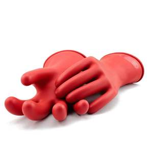 Guantes de Aislamiento Eléctrico, Guantes Resistentes a Descargas Eléctricas, Voltaje de Uso 1000V, Guantes de Trabajo de Látex - Product Image 4