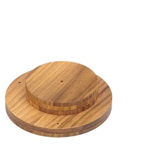 Soporte de madera de varios niveles para pasteles, expositor de postres de 4 niveles para almacenamiento en fiestas y en el hogar - Product Image 5