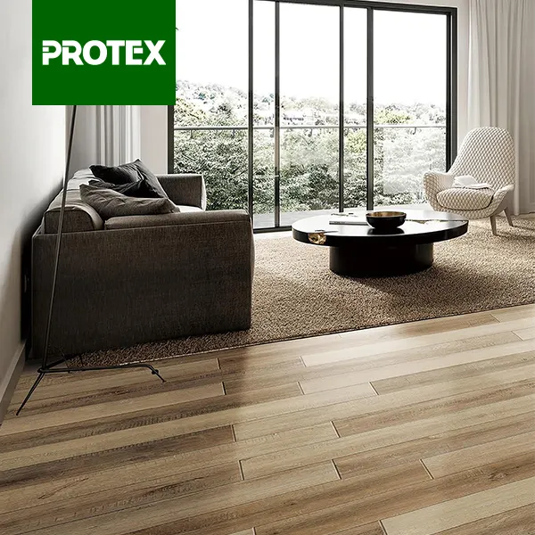 Protex China Fabriek Prijs Waterdichte Stijve Vinyl Plank Spc Steen Plastic Vergrendelingsvloer 6Mm Met Ipex