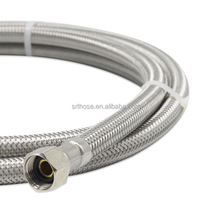 CUPC Kit <span class=keywords><strong>d</strong></span>'installation de <span class=keywords><strong>lave</strong></span>-<span class=keywords><strong>vaisselle</strong></span> en acier inoxydable chaud et froid sans plomb en laiton résistant à l'éclatement lignes <span class=keywords><strong>d</strong></span>'alimentation en <span class=keywords><strong>eau</strong></span> de 4 pieds 5 pieds 6 pieds - Product Image 3