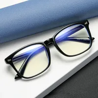 Neueste Damen Computer Anti Blaulicht Retro Quadrat optischen Rahmen Großhandel Frauen Brillen Männer Brillen Design Brillen