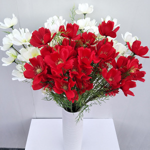 Flores Artificiales Queyiyi, Flores de Gesang de 30cm-100cm, Flor de Seda para Decoración de Bodas y Hogar - Product Image 1