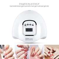 KKS portable 90/72W minuterie auto capteur vernis gel de table uv led lampe à ongles sèche-lampe