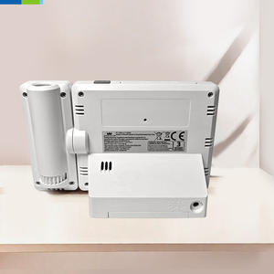 Horloge de projection numérique intelligente <span class=keywords><strong>Projecteur</strong></span> pivotant réglable Affichage LCD de l'heure et de la température Alarme de répétition Bureau moderne Usage domestique - Product Image 5