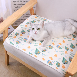 Pet Cooling Latex Mat Rectangle Ice Silk Dog Cat Sleeping Pad Summer Cooling Pet Bed Mattress For Dogs Cats - Product Image 3