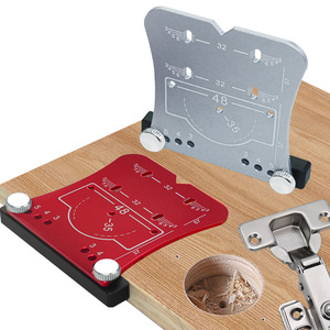Placa de posicionamiento de orificios <span class=keywords><strong>para</strong></span> <span class=keywords><strong>bisagras</strong></span> de aleación de 35 mm, plantilla guía de perforación especial <span class=keywords><strong>para</strong></span> <span class=keywords><strong>bisagras</strong></span> de puerta <span class=keywords><strong>para</strong></span> montaje de <span class=keywords><strong>bisagras</strong></span> de copa en paneles de muebles - Product Image 1