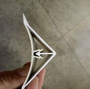 Bán Buôn <span class=keywords><strong>Pvc</strong></span> Ốp Chân Tường Bên Ngoài Cornice Góc Cove Trim Cho Trần Và Sàn - Product Image 4