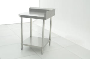 Customized 201/304 Stainless Steel <b>Work</b> <b>Table</b> for Commercial Kitchen, Restaurant Prep Workbench, Anti-Rust Utility <b>Table</b> - Product Image 4